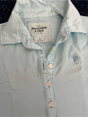 Abercrombie & Fitch Aqua Women’s Polo